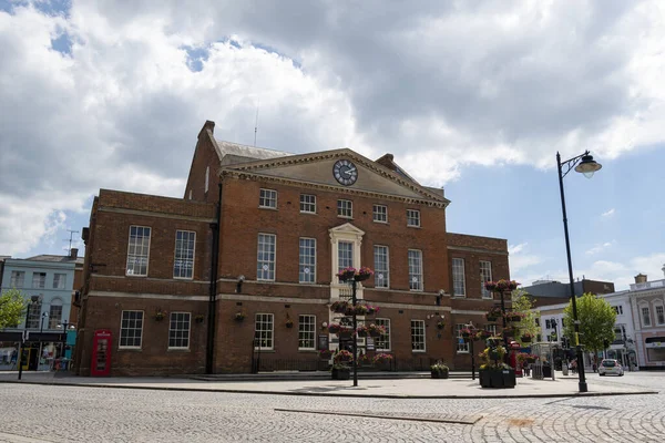 Centro Cidade Taunton Somerset Inglaterra — Fotografia de Stock