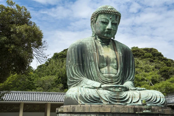 Velký buddha kamakury — Stock fotografie