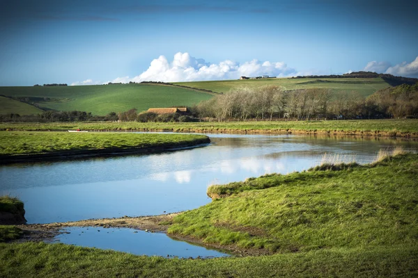 Cuckmere Haven — Zdjęcie stockowe