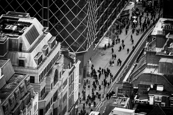 Londen pendelaars — Stockfoto