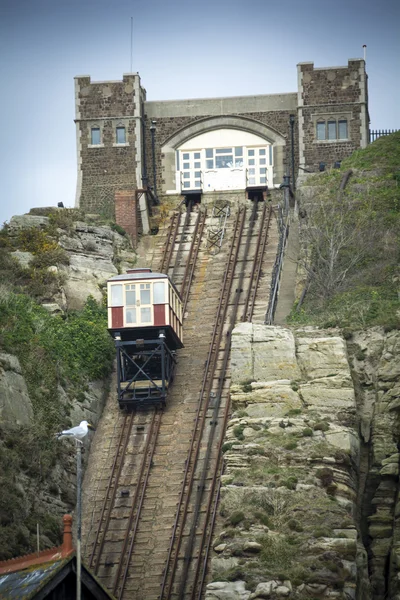 Ferrocarril funicular Hastings — Foto de Stock