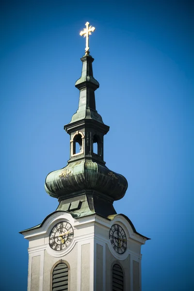 奥地利教堂的尖顶 — 图库照片