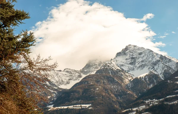 高山の風景。アオスタ、イタリア — ストック写真
