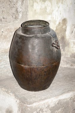 Bakır vintage gemi .