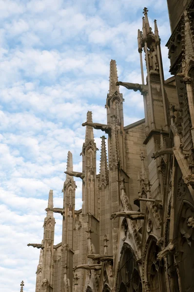 Kathedrale Notre Dame, architektonische Details, Paris . — Stockfoto