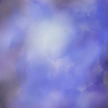 Suluboya resim sanatı soyut renk dokusu arka planı. El boyalı suluboya lekesi, duvar kağıdı ve herhangi bir tasarım için sulu boya kağıt üzerindeki bulutlu desen