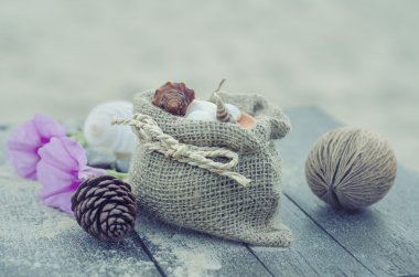 Kartpostal veya Poster için denizden anılar