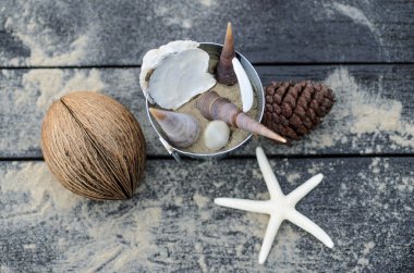 Kartpostal veya Poster için denizden anılar