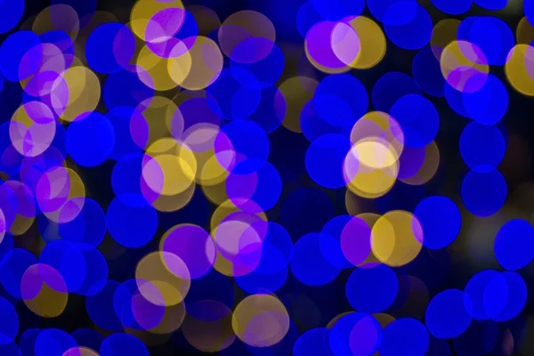 Colorful background with defocused lights — Stock Photo, Image
