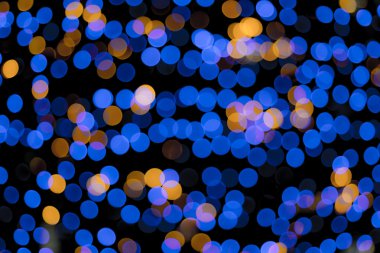 Odaklanamayan ışıklarla renkli arkaplan