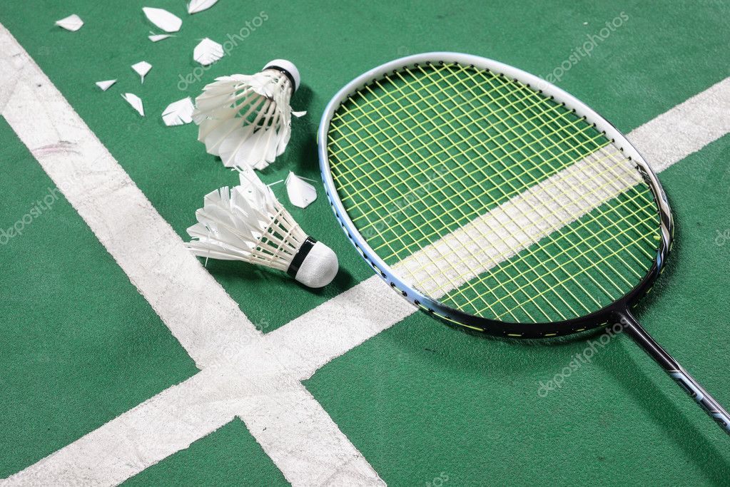 stock photo of Badminton court 