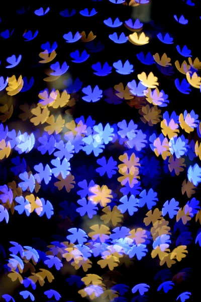 Multicolour bokeh flower shape — Stock Photo, Image