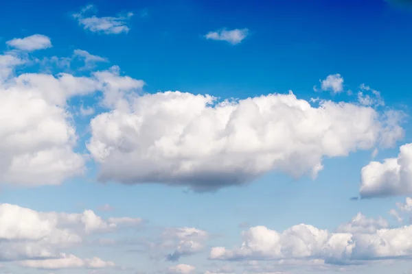 Blue sky with cloud closeup — Stock Photo, Image