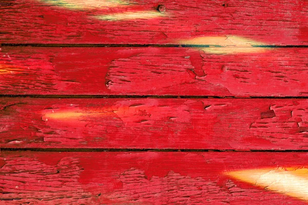 Old Red wood wall texture background — Stock Photo, Image