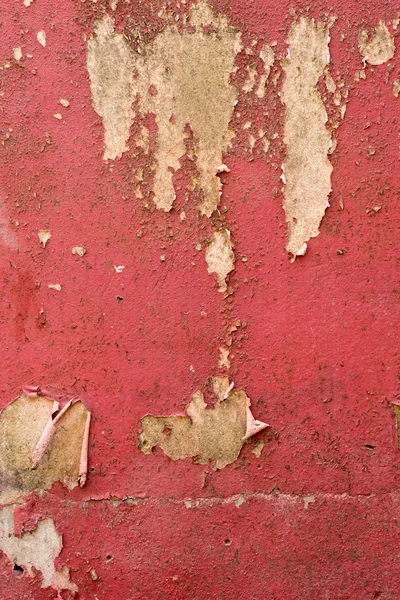 Tekstur dinding semen Merah Grungy — Stok Foto