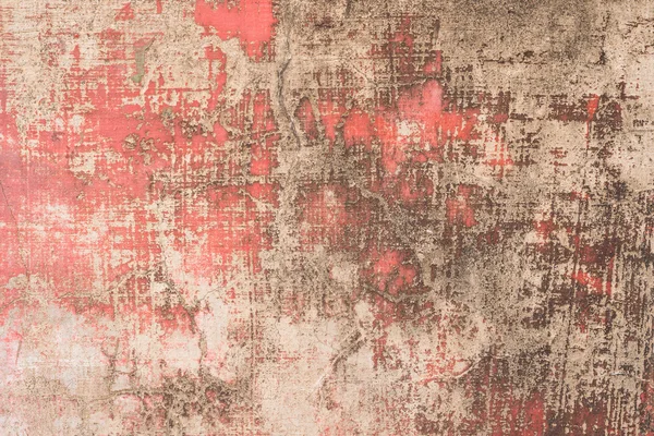 Tekstur dinding semen Merah Grungy — Stok Foto