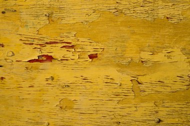 Grunge eski sarı ahşap duvar doku arka plan