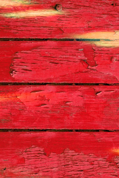 Old Red wood wall texture background — Stock Photo, Image