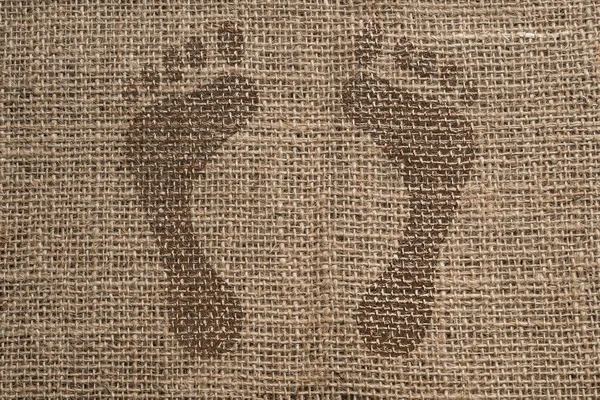 Burlap texture background — Stock Photo, Image