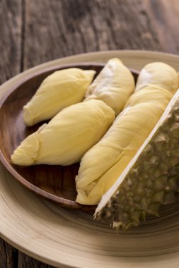 Sarı Durian yakın çekim 