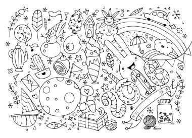 Yeni Yılınız Kutlu Olsun. komik parti ile tatil arka plan