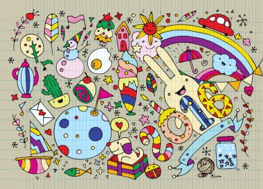 Yeni Yılınız Kutlu Olsun. komik parti ile tatil arka plan