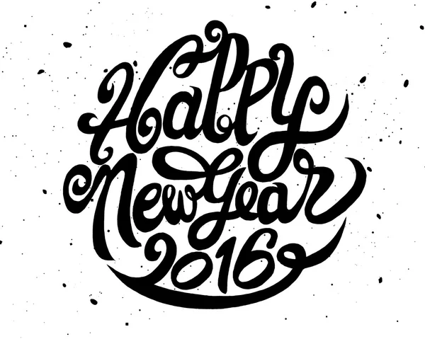 Dibujo a mano Doodle de feliz año nuevo. Ilustración vectorial . — Archivo Imágenes Vectoriales