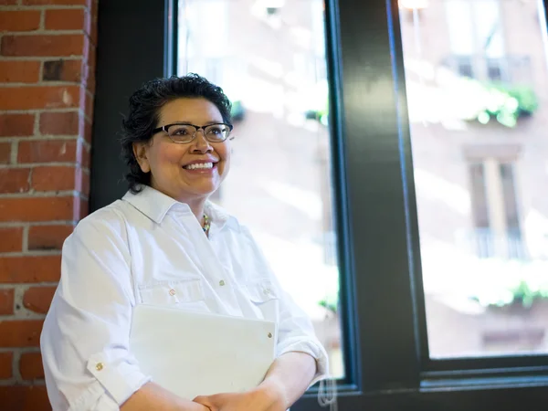 Mujer profesional de color Imágenes de stock libres de derechos