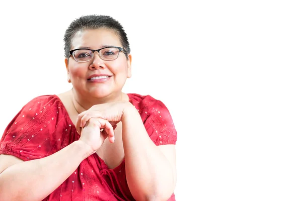 Hispanic Woman Diagnosed With Breast Cancer — Stock Photo, Image