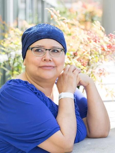 Kvinnobröst cancerpatient — Stockfoto