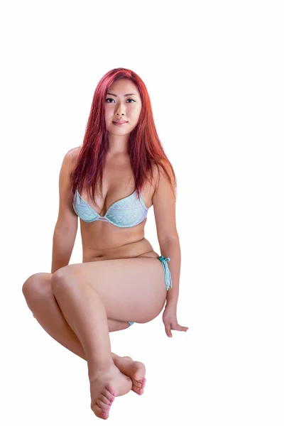 Jonge Aziatische vrouw dragen van Bikini — Stockfoto