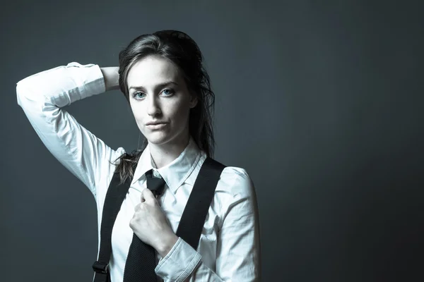 Editoriale femminile sulla mascolinità — Foto Stock