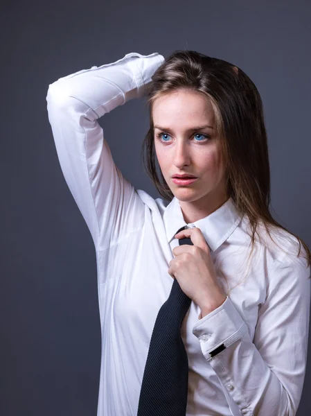 Editoriale femminile sulla mascolinità — Foto Stock