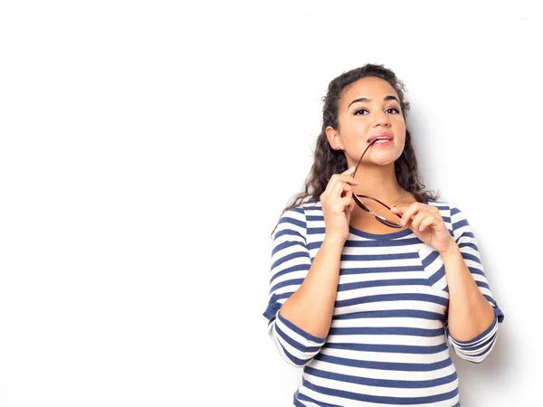 Young Cute Female With Fun Summer Look — Stock Photo, Image