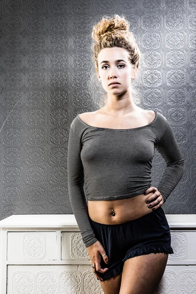 Fit Female With Positive Body Image — Stock Photo, Image