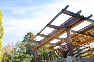 Sabah yürüyüş zevk İspanyol kadın kanser kurtulan