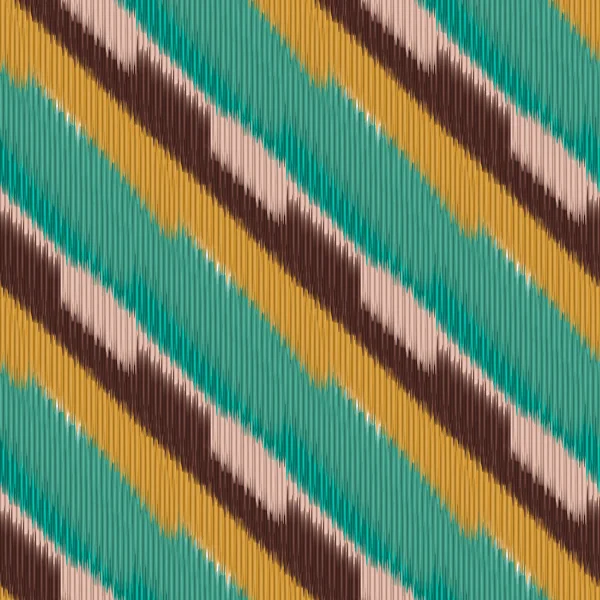 Modèle ikat sans couture — Image vectorielle