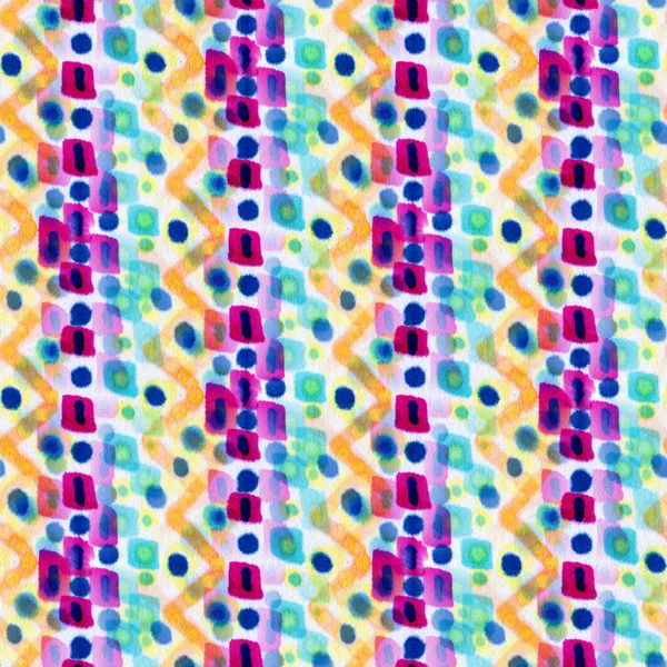 Abstract seamless watercolor pattern — Stock Photo, Image