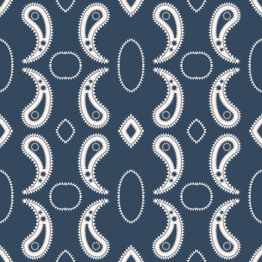 Paisley yazdırma ile Seamless Modeli