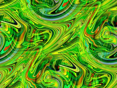 Akrilik akıyor. Rengarenk bir geçmişi var. Kusursuz desen. El çizimi illüstrasyon. 