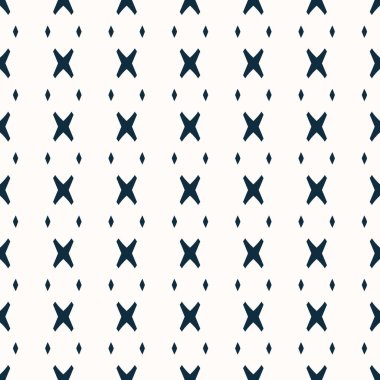 Kusursuz siyah-beyaz geometrik desen. Vektör illüstrasyonu