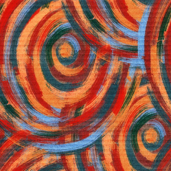 Abstraktes Nahtloses Muster Mit Acrylmalerei Handgezeichnete Illustration — Stockfoto