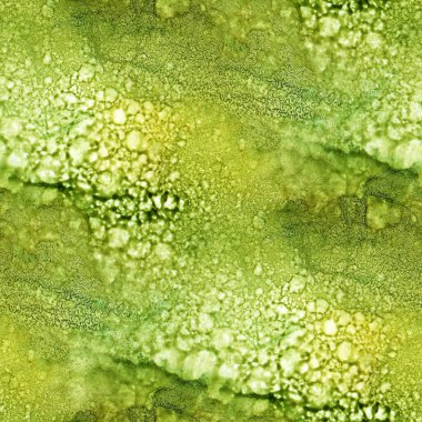 Şeffaf alkol lekeleri olan soyut bir arkaplan. Kusursuz desen. El çizimi illüstrasyon.