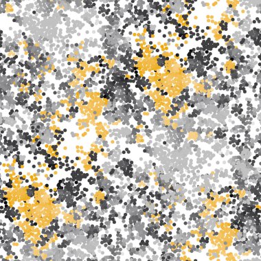 Noktalı çizimle kusursuz desen. Vektör illüstrasyonu