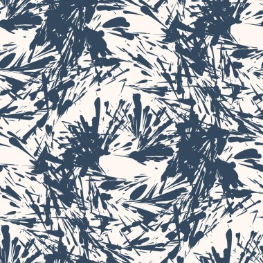 Siyah ve beyaz, pürüzsüz grunge deseni. Vektör illüstrasyonu.