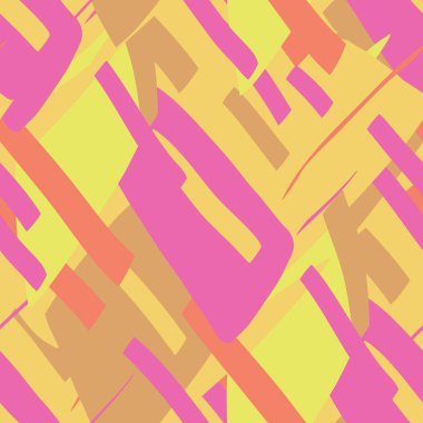 Basit geometrik çizimi olan kusursuz bir model. Retro tarzda. Vektör illüstrasyonu  