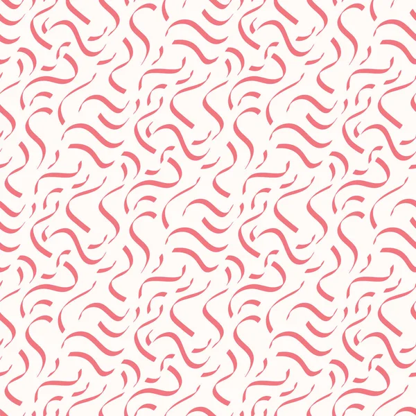 Nahtloses Muster Mit Einer Einfachen Abstrakten Zeichnung Vektorillustration — Stockvektor