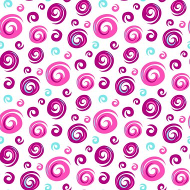 Basit bir soyut çizimle kusursuz bir desen. Vektör illüstrasyonu.