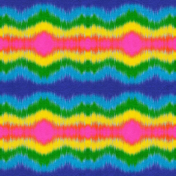 Płynny Wzór Ikat Streszczenie Tła Projektowania Tekstyliów Tapety Tekstury Powierzchni — Zdjęcie stockowe