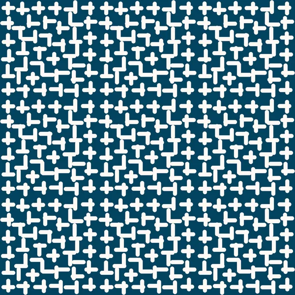 Basit bir soyut çizimle tek renkli kusursuz desen. Vektör illüstrasyonu.